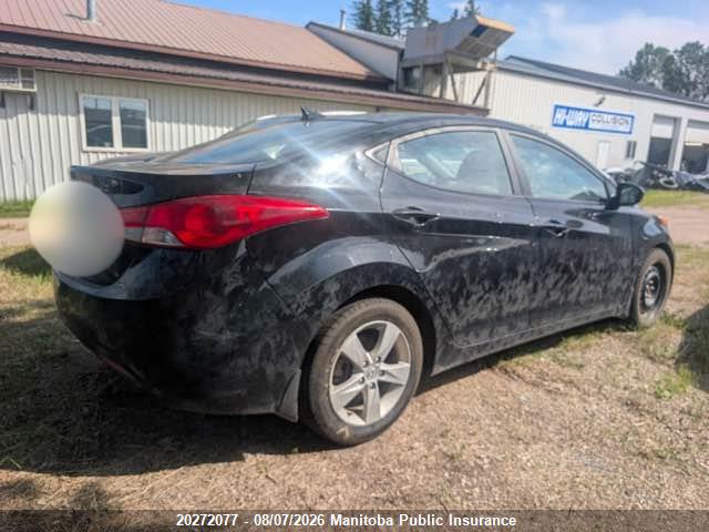 Aukcja sprzedaży 2013 Hyundai Elantra Gls, vin: 5NPDH4AE5DH190530, numer aukcji: 20272077