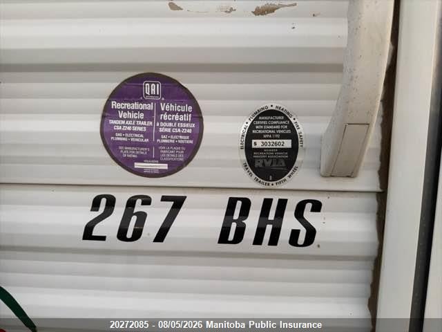 Продаж на аукціоні авто 2013 Jayco Jayco, vin: 1UJBJ0BP9D17R0060, номер лоту: 20272085