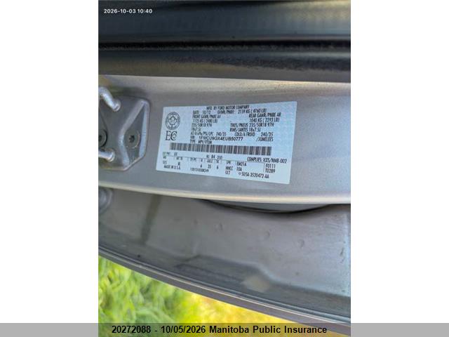 Ford ESCAPE SE 2014 1FMCU9GX4EUB50777 Image 9