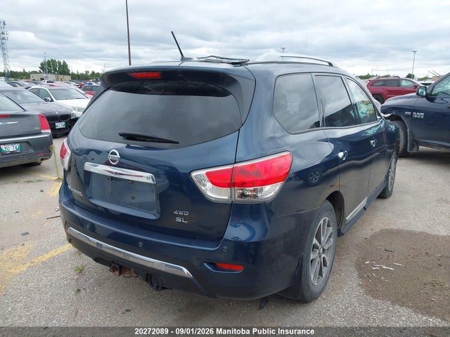 Продажа на аукционе авто 2015 Nissan Pathfinder Sl, vin: 5N1AR2MM0FC664790, номер лота: 20272089