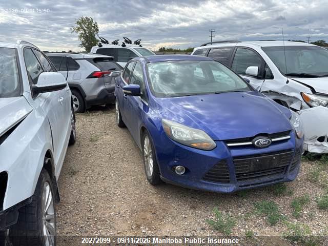 Продажа на аукционе авто 2014 Ford Focus Titanium, vin: 1FADP3J23EL214703, номер лота: 20272099
