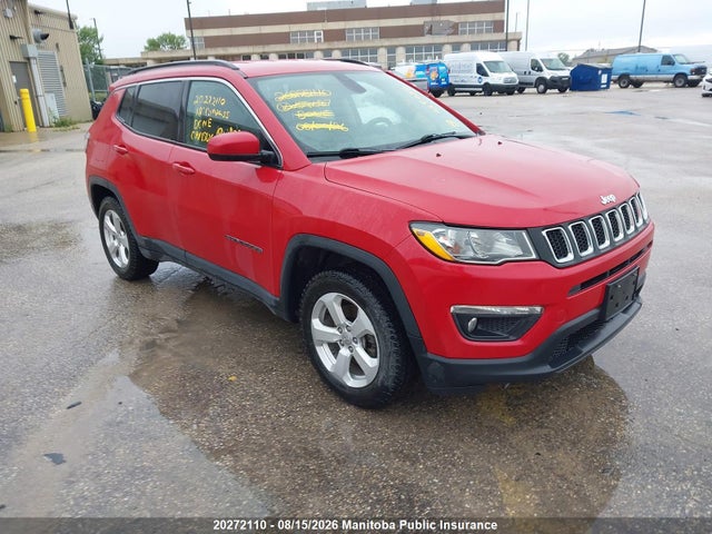 Продажа на аукционе авто 2018 Jeep Compass Latitude, vin: 3C4NJDBB0JT128087, номер лота: 20272110