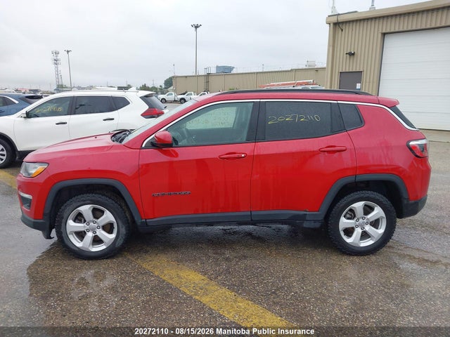 20272110 :رقم المزاد ، 3C4NJDBB0JT128087 vin ، 2018 Jeep Compass Latitude مزاد بيع