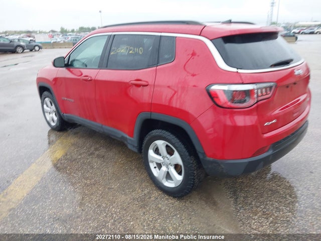 20272110 :رقم المزاد ، 3C4NJDBB0JT128087 vin ، 2018 Jeep Compass Latitude مزاد بيع