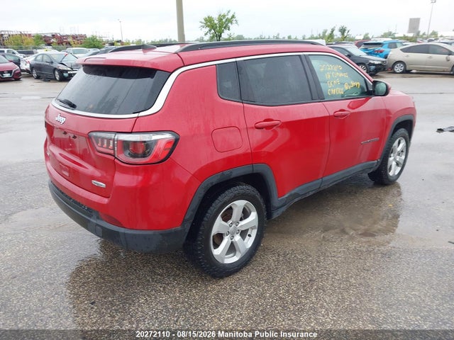 20272110 :رقم المزاد ، 3C4NJDBB0JT128087 vin ، 2018 Jeep Compass Latitude مزاد بيع