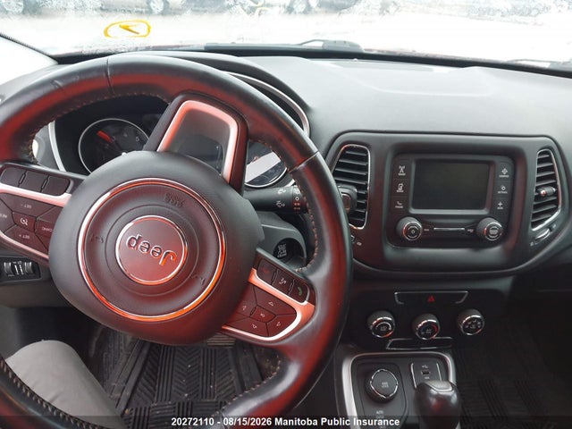 20272110 :رقم المزاد ، 3C4NJDBB0JT128087 vin ، 2018 Jeep Compass Latitude مزاد بيع