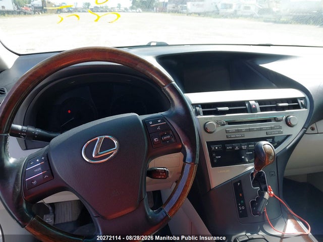 Продажа на аукционе авто 2010 Lexus Rx350, vin: 2T2BK1BA1AC059916, номер лота: 20272114