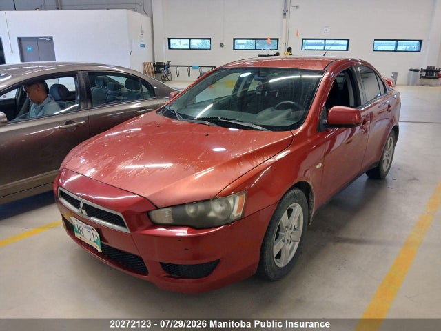 2008 Mitsubishi Lancer Es მანქანა იყიდება აუქციონზე, vin: JA3AU26U38U602084, აუქციონის ნომერი: 20272123
