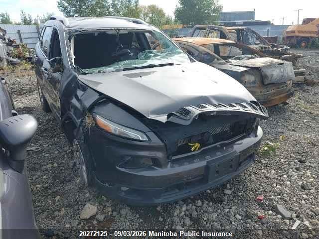20272125 :رقم المزاد ، 1C4PJMCS5GW150032 vin ، 2016 Jeep Cherokee North مزاد بيع