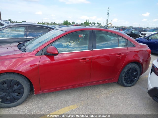 2014 Chevrolet Cruze Lt Turbo მანქანა იყიდება აუქციონზე, vin: 1G1PC5SB4E7155207, აუქციონის ნომერი: 20272127