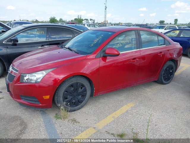 2014 Chevrolet Cruze Lt Turbo მანქანა იყიდება აუქციონზე, vin: 1G1PC5SB4E7155207, აუქციონის ნომერი: 20272127
