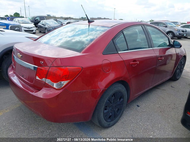 2014 Chevrolet Cruze Lt Turbo მანქანა იყიდება აუქციონზე, vin: 1G1PC5SB4E7155207, აუქციონის ნომერი: 20272127