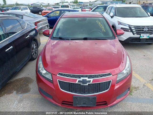 2014 Chevrolet Cruze Lt Turbo მანქანა იყიდება აუქციონზე, vin: 1G1PC5SB4E7155207, აუქციონის ნომერი: 20272127