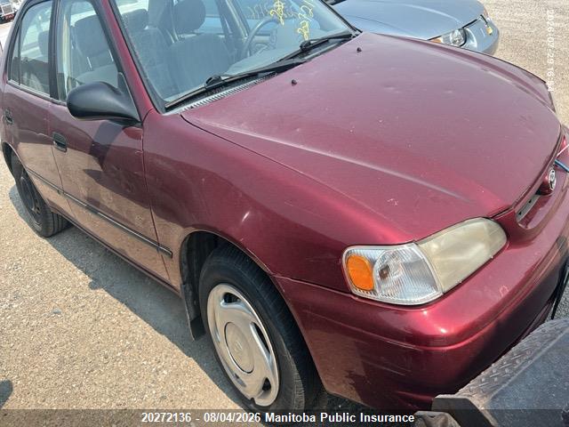 Продажа на аукционе авто 2000 Toyota Corolla Ce, vin: 2T1BR12E7YC809445, номер лота: 20272136