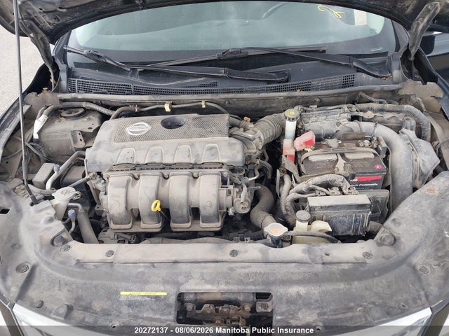 2014 Nissan Sentra 1.8 S მანქანა იყიდება აუქციონზე, vin: 3N1AB7AP0EL692017, აუქციონის ნომერი: 20272137