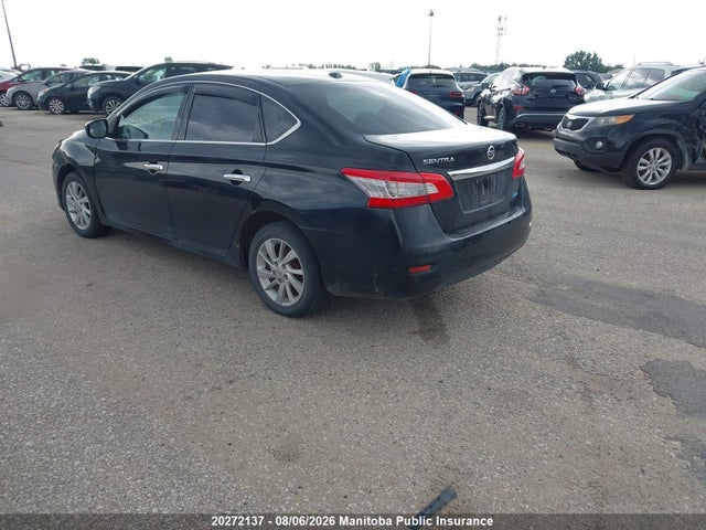 2014 Nissan Sentra 1.8 S მანქანა იყიდება აუქციონზე, vin: 3N1AB7AP0EL692017, აუქციონის ნომერი: 20272137