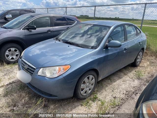 20272163 :رقم المزاد ، KMHDU45D58U530750 vin ، 2008 Hyundai Elantra Gl مزاد بيع