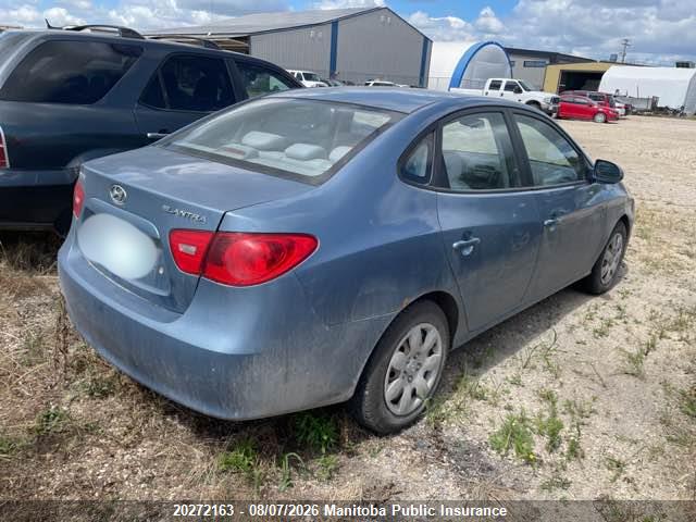 20272163 :رقم المزاد ، KMHDU45D58U530750 vin ، 2008 Hyundai Elantra Gl مزاد بيع