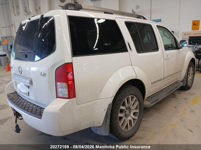 2011 Nissan Pathfinder Le მანქანა იყიდება აუქციონზე, vin: 5N1AR1NB4BC623323, აუქციონის ნომერი: 20272169