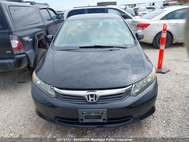 20272173 :رقم المزاد ، 2HGFB2F47CH103668 vin ، 2012 Honda Civic Lx مزاد بيع