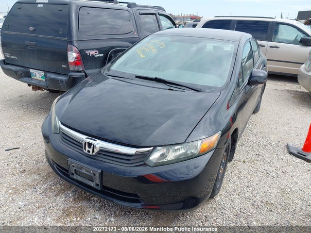 20272173 :رقم المزاد ، 2HGFB2F47CH103668 vin ، 2012 Honda Civic Lx مزاد بيع