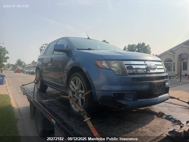 20272182 :رقم المزاد ، 2FMDK40C59BA73935 vin ، 2009 Ford Edge Sport مزاد بيع