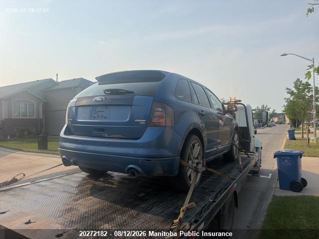 20272182 :رقم المزاد ، 2FMDK40C59BA73935 vin ، 2009 Ford Edge Sport مزاد بيع