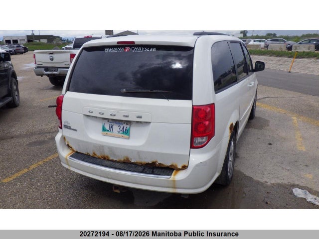Продажа на аукционе авто 2012 Dodge Grand Caravan Sxt, vin: 2C4RDGBG5CR122071, номер лота: 20272194