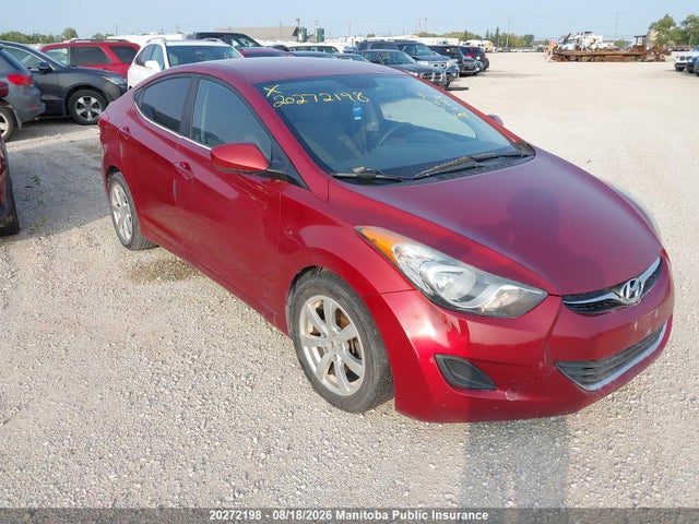 20272198 :رقم المزاد ، 5NPDH4AE2DH198634 vin ، 2013 Hyundai Elantra Gl مزاد بيع