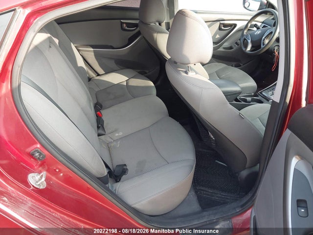 Aukcja sprzedaży 2013 Hyundai Elantra Gl, vin: 5NPDH4AE2DH198634, numer aukcji: 20272198