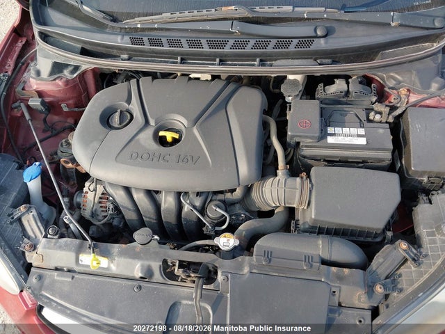 Aukcja sprzedaży 2013 Hyundai Elantra Gl, vin: 5NPDH4AE2DH198634, numer aukcji: 20272198