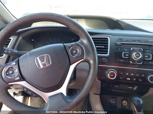 Продаж на аукціоні авто 2015 Honda Civic Lx, vin: 2HGFB2F41FH026297, номер лоту: 20272204
