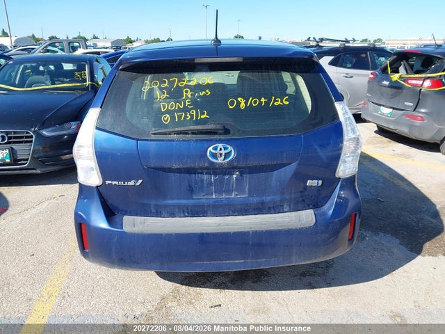 Aukcja sprzedaży 2012 Toyota Prius V, vin: JTDZN3EU5C3173912, numer aukcji: 20272206