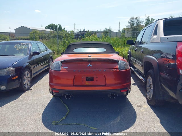 20272210 :رقم المزاد ، 4A37L4ET6BE601299 vin ، 2011 Mitsubishi Eclipse Spyder Gt-p مزاد بيع