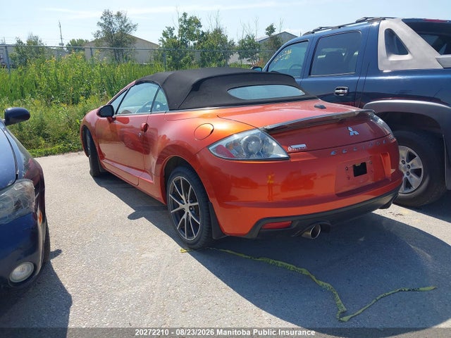 20272210 :رقم المزاد ، 4A37L4ET6BE601299 vin ، 2011 Mitsubishi Eclipse Spyder Gt-p مزاد بيع