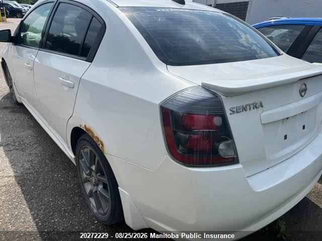 20272229 :رقم المزاد ، 3N1CB6AP7CL648709 vin ، 2012 Nissan Sentra Se-r Spec V مزاد بيع
