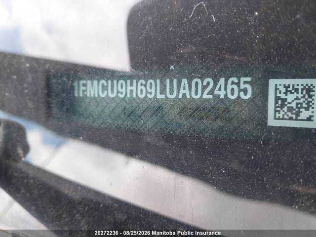1FMCU9H69LUA02465 Ford ESCAPE SEL