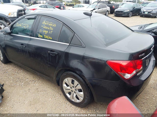 Aukcja sprzedaży 2015 Chevrolet Cruze Lt Turbo, vin: 1G1PC5SB2F7216636, numer aukcji: 20272246