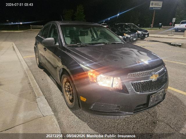 20272258 :رقم المزاد ، 1G1PA5SH8B7164241 vin ، 2011 Chevrolet Cruze Ls مزاد بيع
