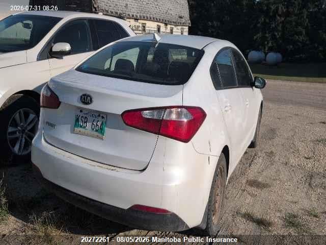 KIA FORTE LX 2014 KNAFX4A61E5082585 Image 4