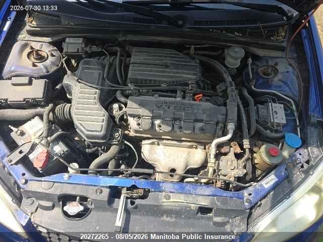 Aukcja sprzedaży 2004 Honda Civic Si-g, vin: 1HGEM22984L812914, numer aukcji: 20272265
