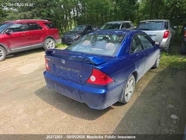 Aukcja sprzedaży 2004 Honda Civic Si-g, vin: 1HGEM22984L812914, numer aukcji: 20272265