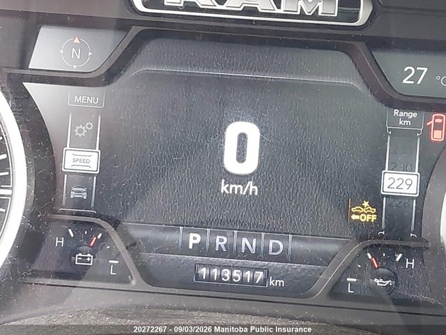 1C6SRFJT8KN527436 Dodge Ram 1500 Laramie Crew Cab