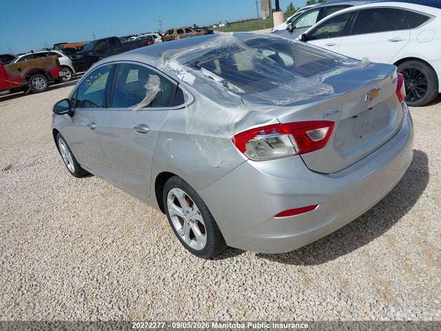 Продаж на аукціоні авто 2016 Chevrolet Cruze Premier Turbo, vin: 3G1BG5SM2GS608387, номер лоту: 20272277