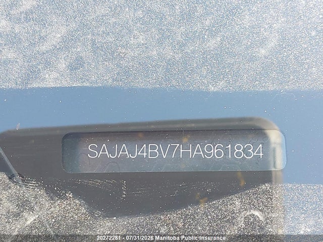 20272281 :رقم المزاد ، SAJAJ4BV7HA961834 vin ، 2017 Jaguar Xe 35t مزاد بيع