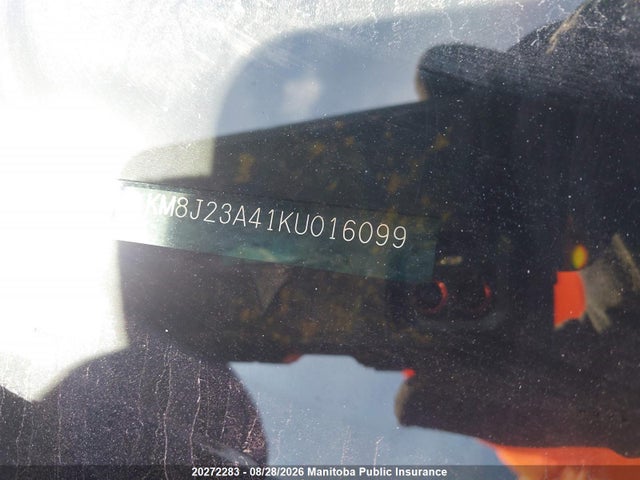 KM8J23A41KU016099 Hyundai Tucson Essential
