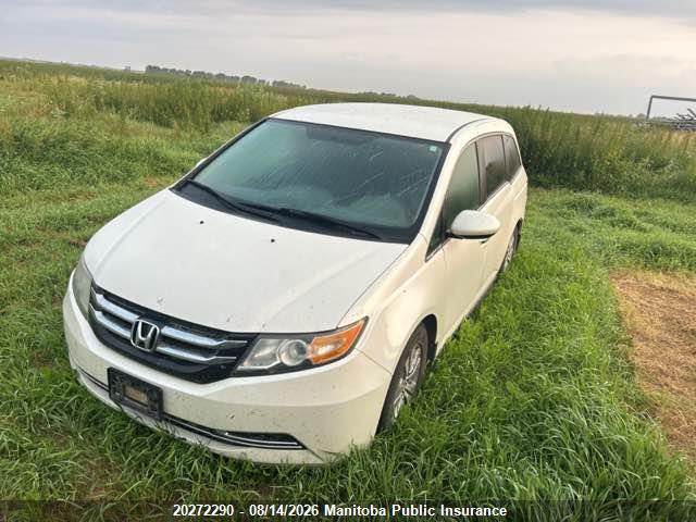 Honda ODYSSEY EX 2014 5FNRL5H45EB509822 Image 2