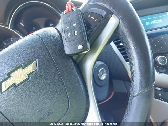 2012 Chevrolet Cruze Lt Turbo მანქანა იყიდება აუქციონზე, vin: 1G1PG5SC1C7166398, აუქციონის ნომერი: 20272292