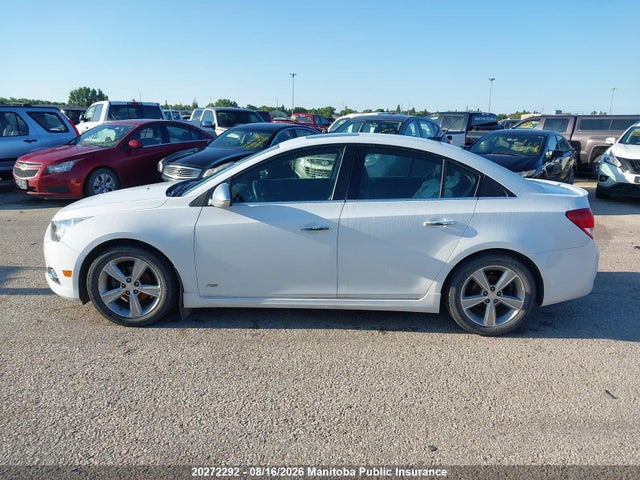 2012 Chevrolet Cruze Lt Turbo მანქანა იყიდება აუქციონზე, vin: 1G1PG5SC1C7166398, აუქციონის ნომერი: 20272292