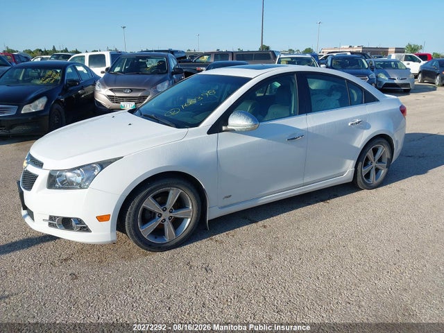 2012 Chevrolet Cruze Lt Turbo მანქანა იყიდება აუქციონზე, vin: 1G1PG5SC1C7166398, აუქციონის ნომერი: 20272292